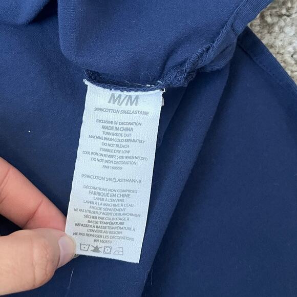 Dallas Cowboys WEAR by Erin Andrews Long Sleeve T Shirt Ombre Womens Size Medium - Picture 7 of 10